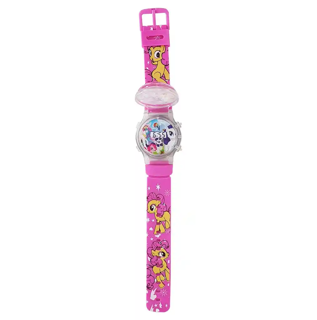 Reloj Niñas Digital Luces Tapa Infantil My Little Pony 3d