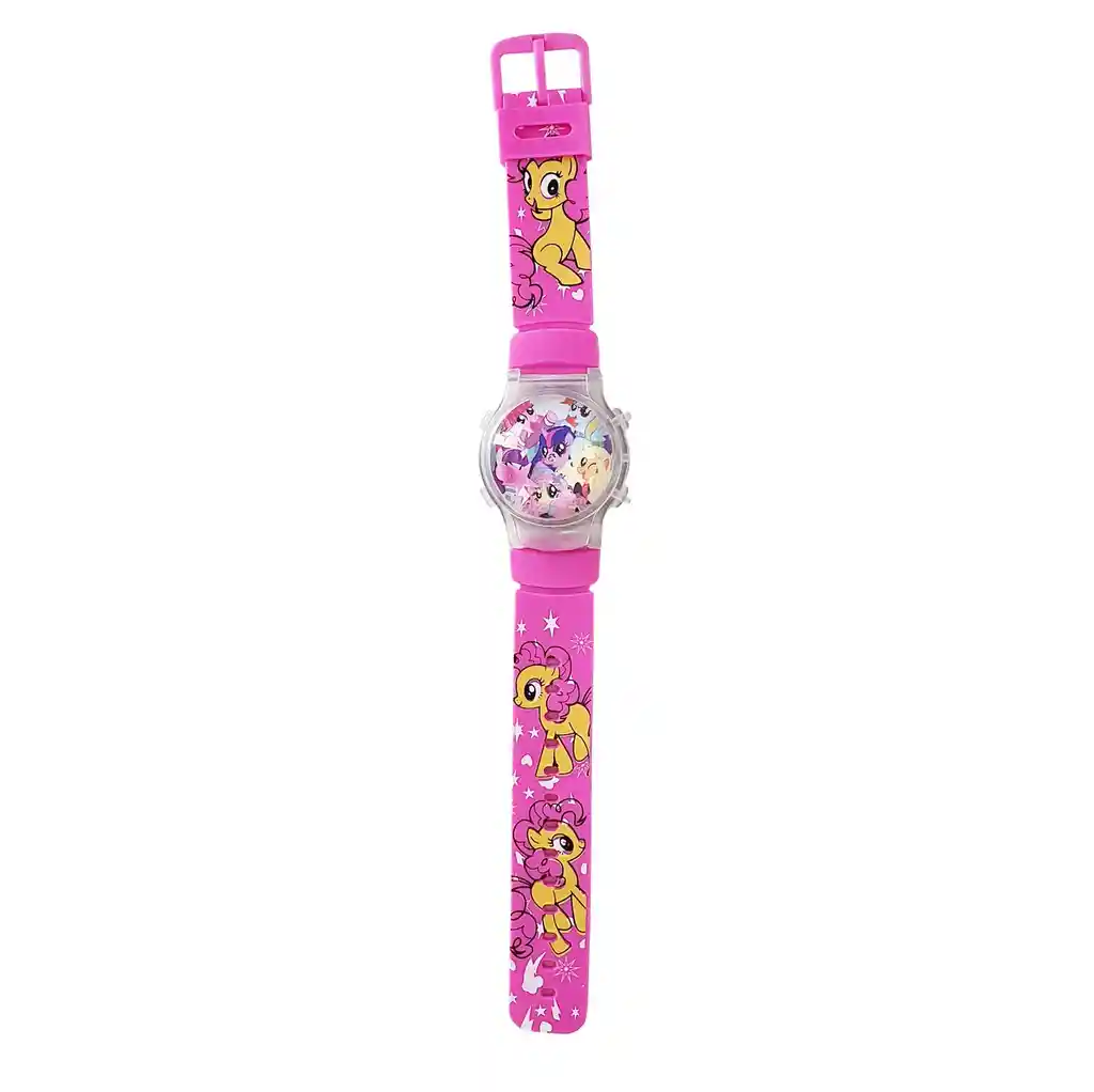 Reloj Niñas Digital Luces Tapa Infantil My Little Pony 3d