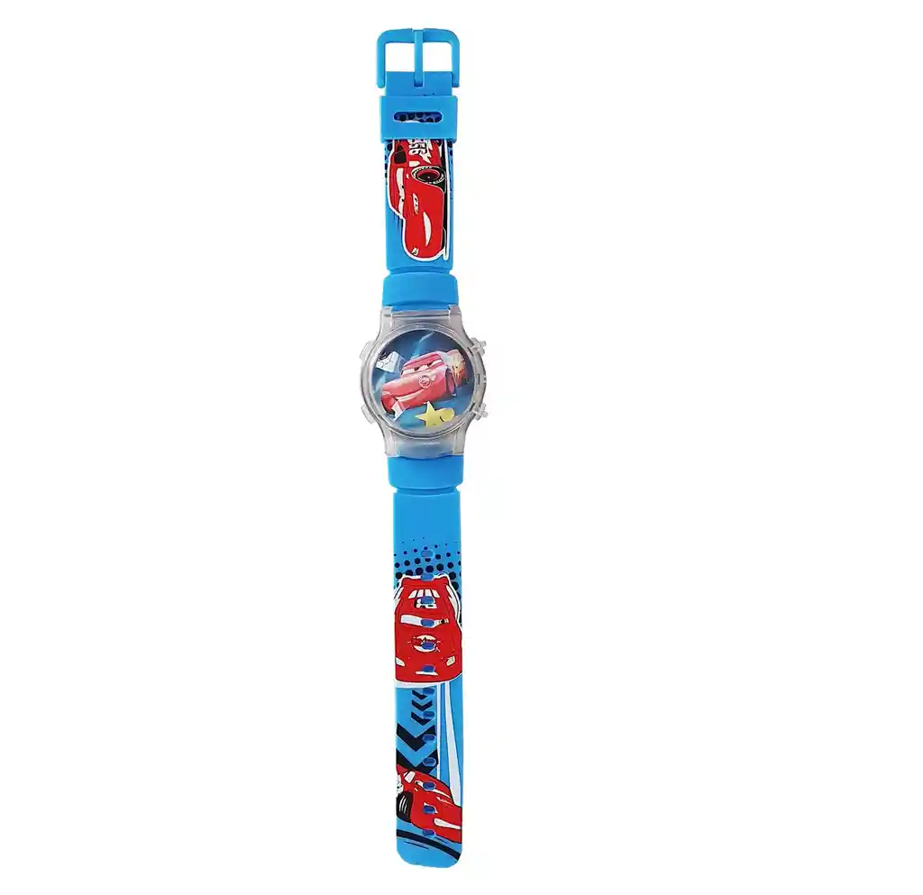 Reloj Niños Digital Luces Tapa Infantil Rayo Macqueen 3d