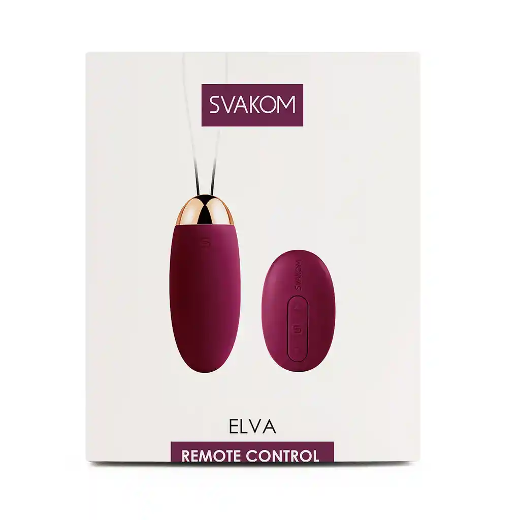 Huevo Vibrador Elva Morado Svakom