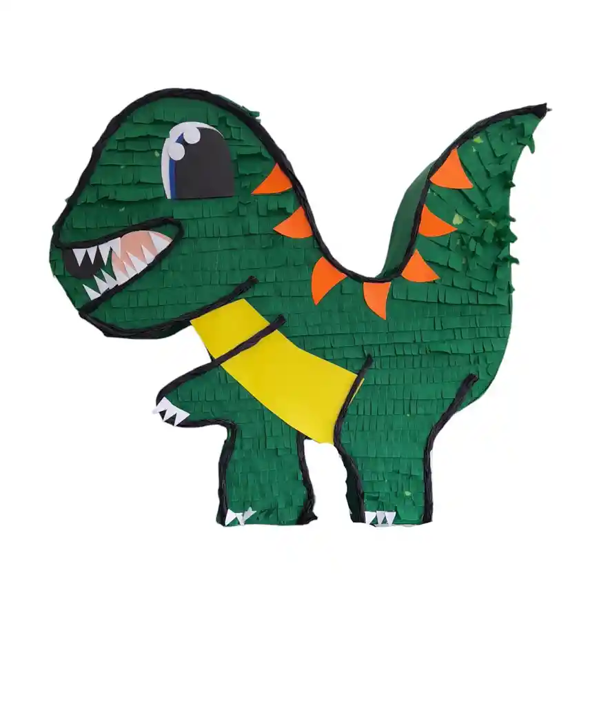 Piñata De Papel Dinosaurio Gratis Conffeti Papel Picado