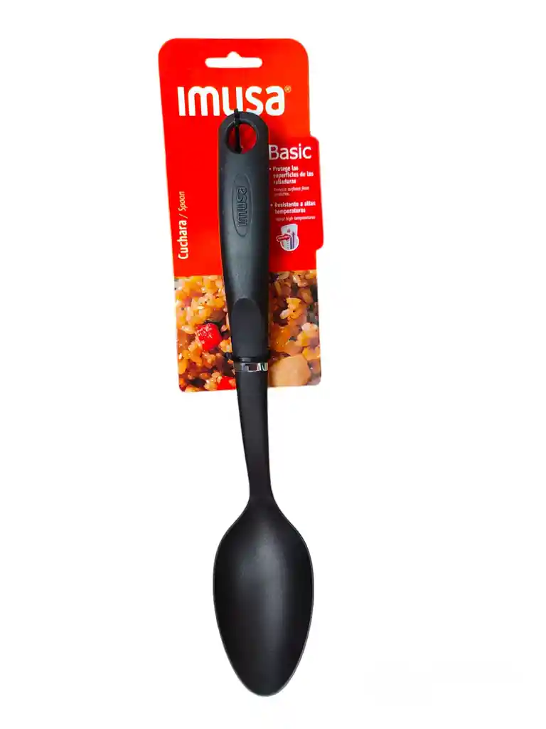 Set X6 Utensilios Imusa Basic En Nylon Negros