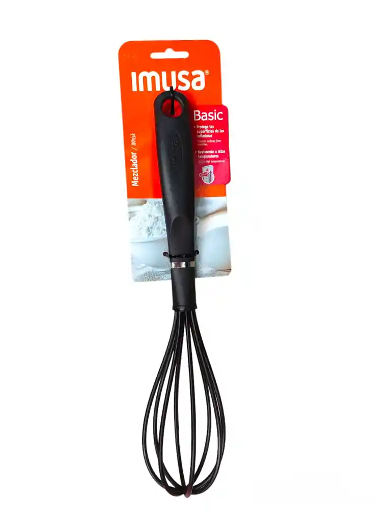 Set X6 Utensilios Imusa Basic En Nylon Negros