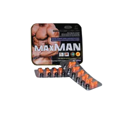 Max Man Caja Completa 12 Cap Potenciadoras Y 12 Cap Retardantes