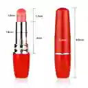 Mini Vibrador Labial 2 Velocidades Color Rojo