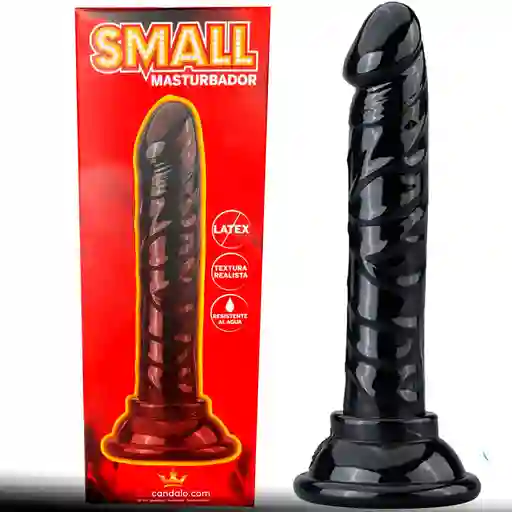 Dildo Small Masturbador Black 14cm