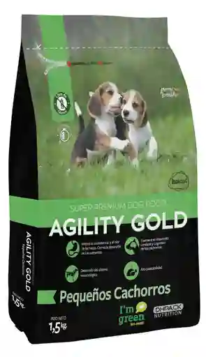 Agility Gold Pequeños Cachorros 1.5 Kilos