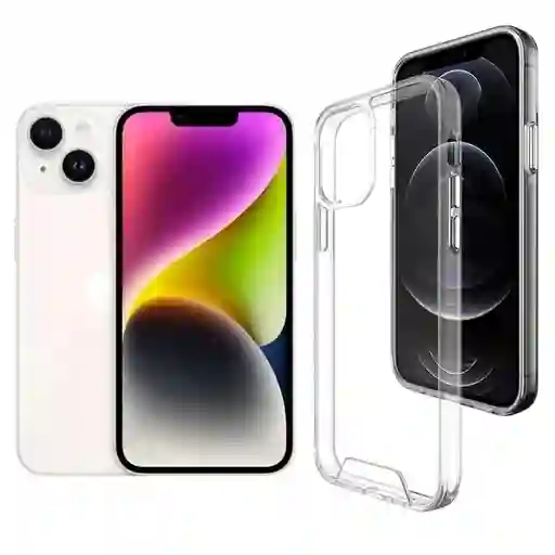 Case Carcasa Transparente Para Iphone 14 Anti Impacto