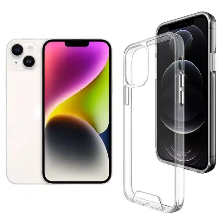 Case Carcasa Transparente Para Iphone 14 Plus Anti Impacto