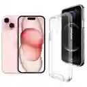 Case Carcasa Transparente Para Iphone 15 Anti Impacto