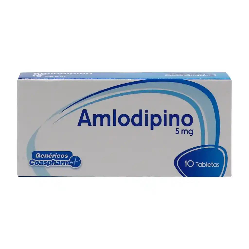 Amlodipino 5mg Caja X10 Tab