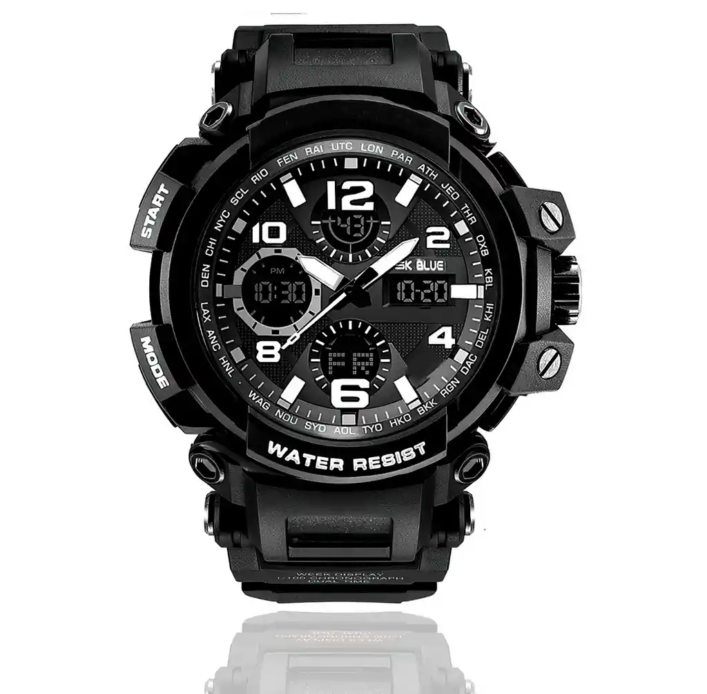 Reloj Deportivo Impermeable Doble Hora