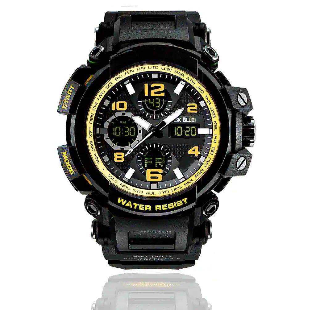 Reloj Deportivo Impermeable Doble Hora