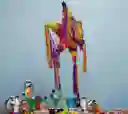 Piñata De Papel Estrella Fiesta Mexicana