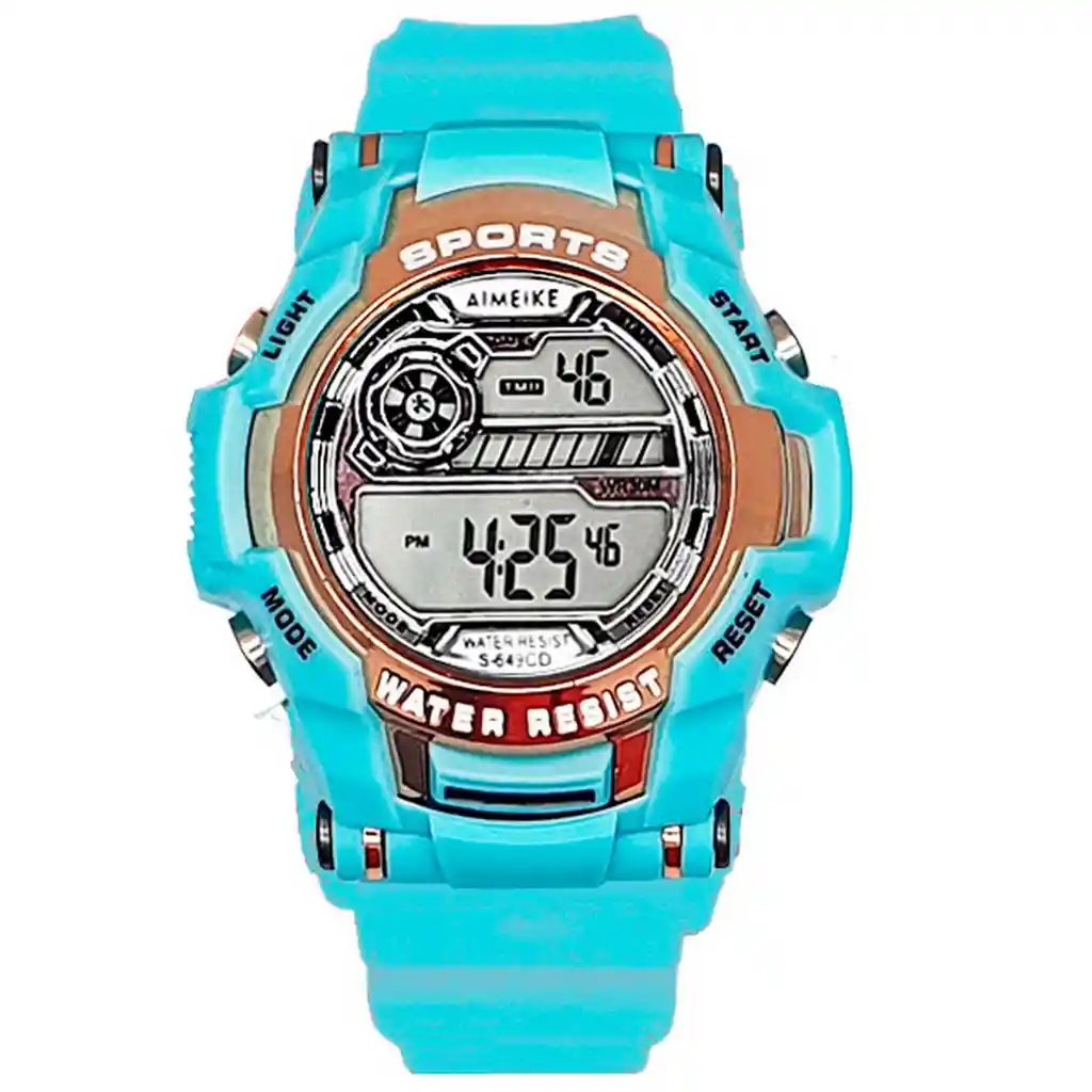 Reloj Digital Impermeable 30 M Deportivo + Estuche