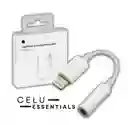 Adaptador De Audio Iphone Lightning To Headphone Jack