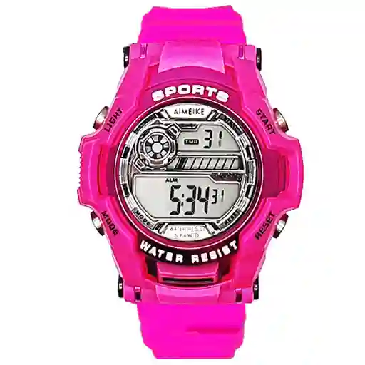 Reloj Digital Impermeable 30 M Deportivo + Estuche