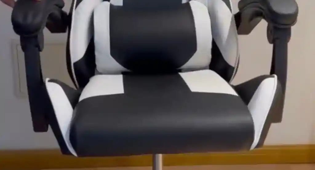 Silla Gamer Ergonomica Negro/blanco En Oferta