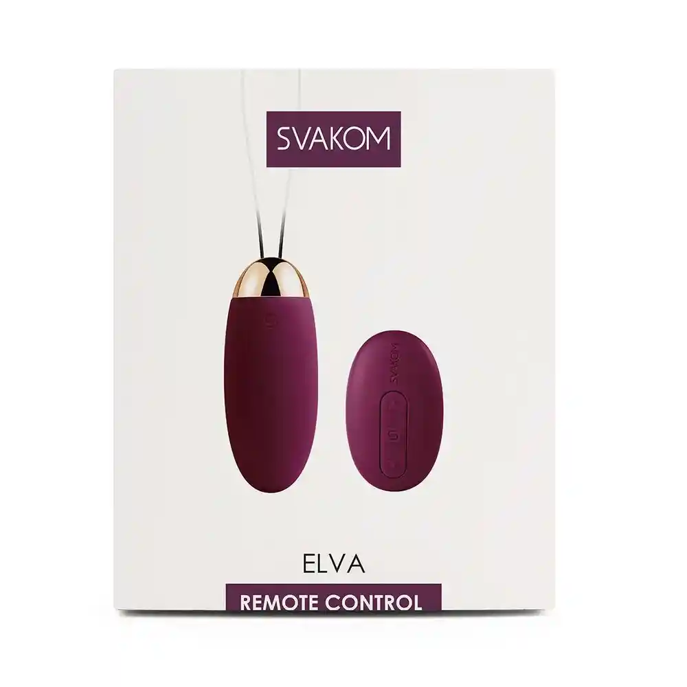 Huevo Vibrador Elva Morado Svakom