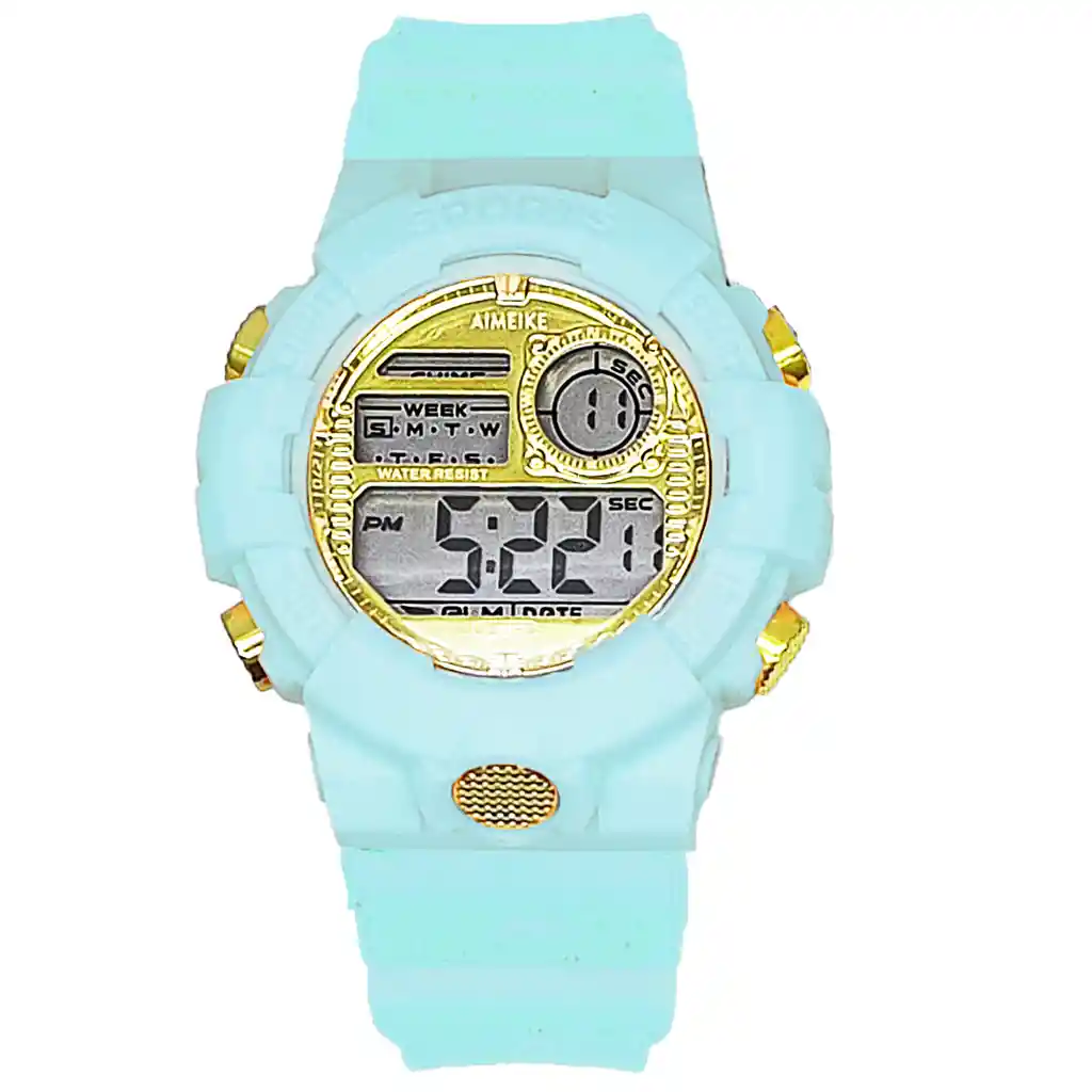 Reloj Digital Resistente Al Agua Impermeable 30 M + Estuche