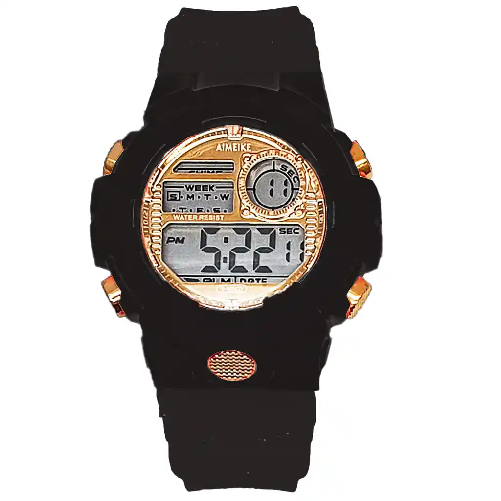 Reloj Digital Resistente Al Agua Impermeable 30 M + Estuche