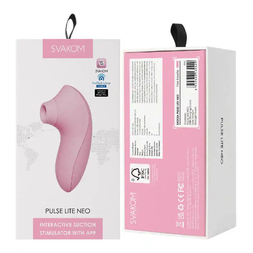 Succionador Pulse Lite Rosado Svakom