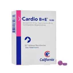 Cardio B+ E 10/80 Caja X 30 Tabletas