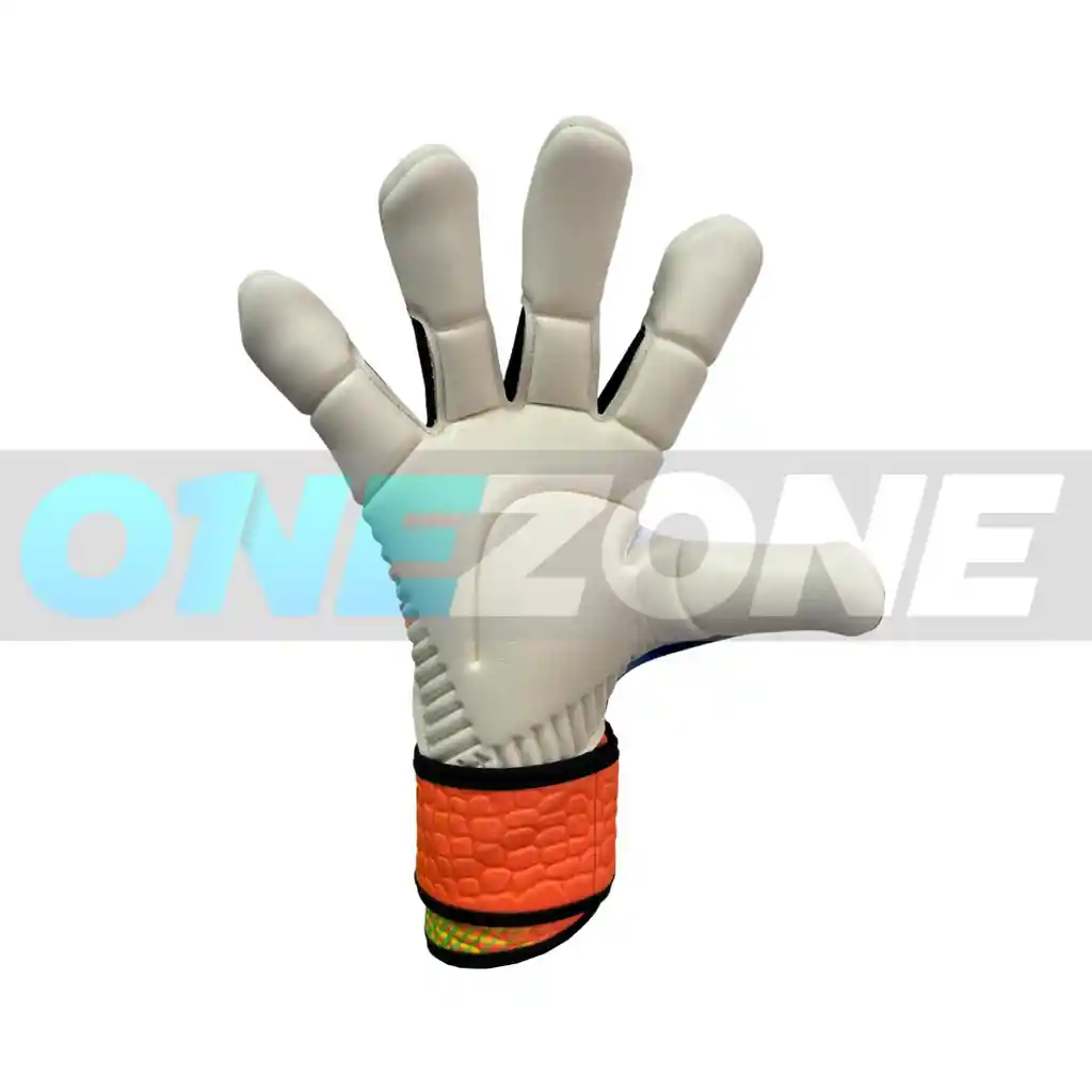 Guantes De Fútbol Talla: 8 Golty Profesional Latir Corte Hibrido/blanco