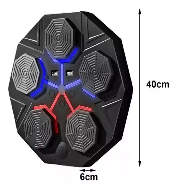 Máquina De Boxeo Musical Con Guantes De Boxeo
