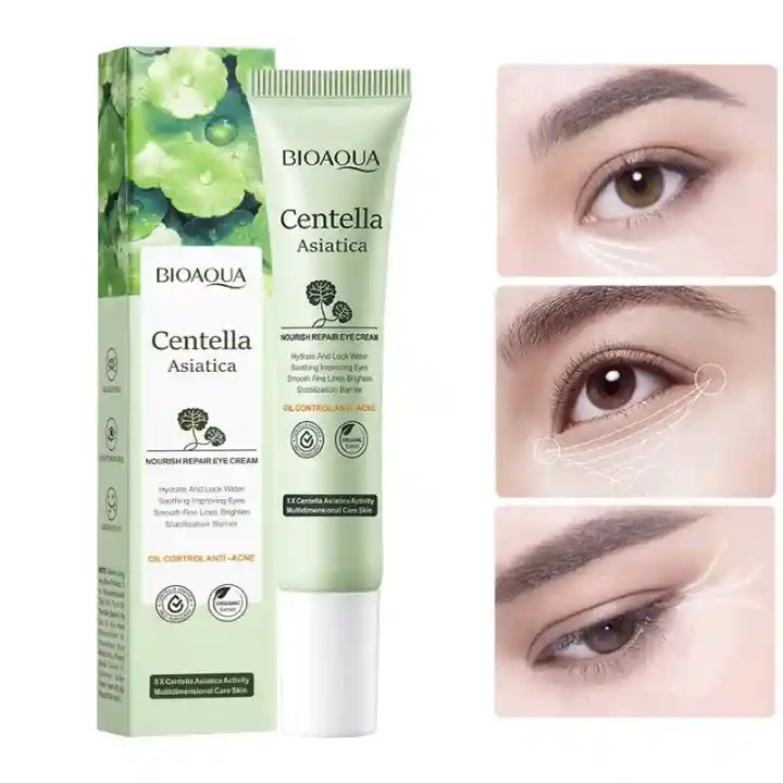 Contorno De Ojos En Crema Centella Asiatica Bioaqua