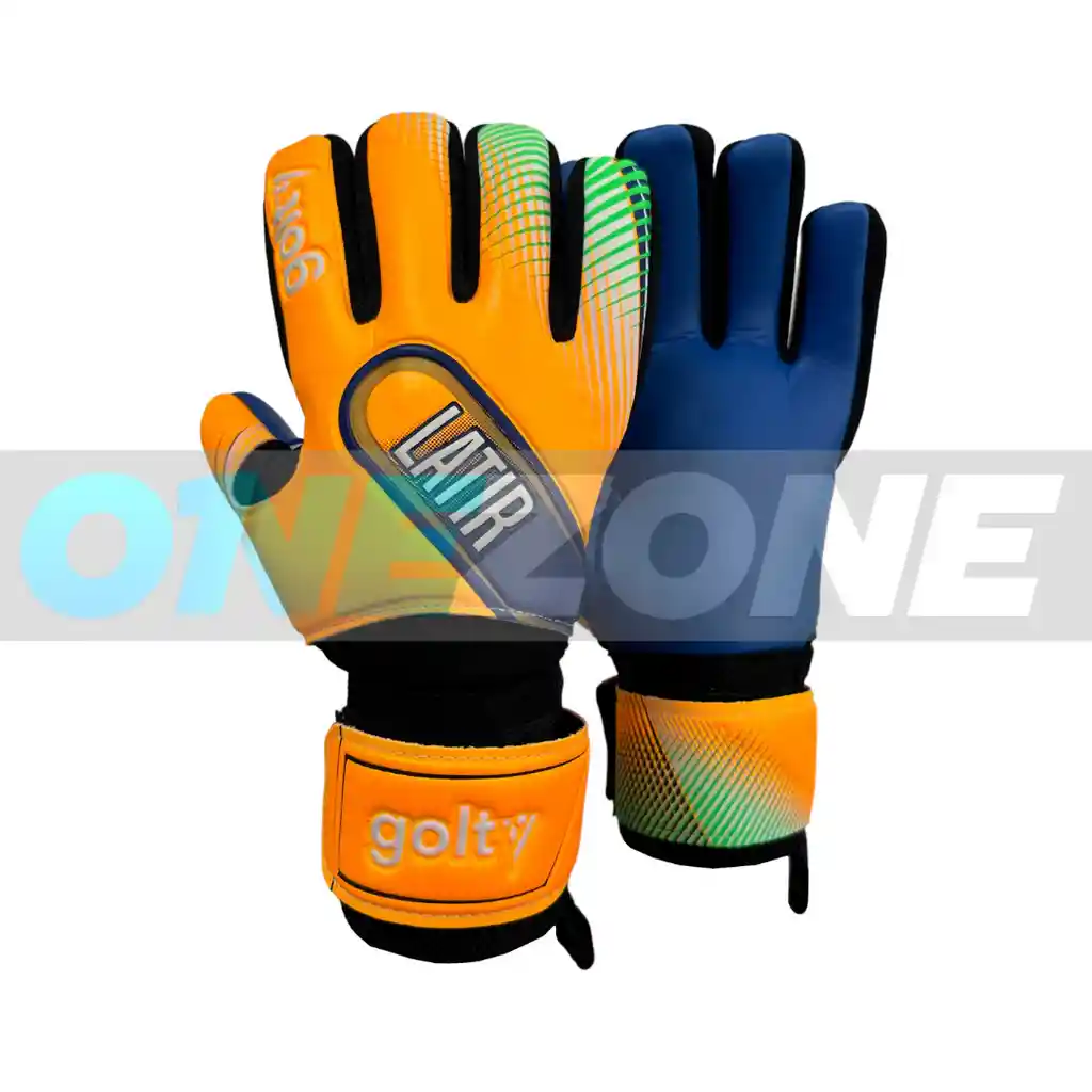 Guantes De Fútbol Talla: 5 Golty Latir Competencia/ Naranja-azul