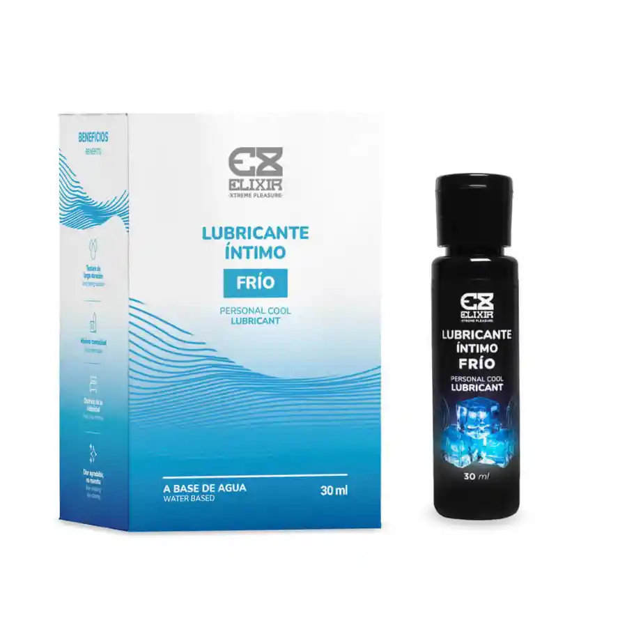 Lubricante Íntimo Frío 30 Ml Elixir