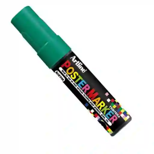 Marcador Vinilo Artline Postermarker 12 Mm Verde