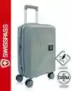 Maleta Pequeña Cristal 18" Gris