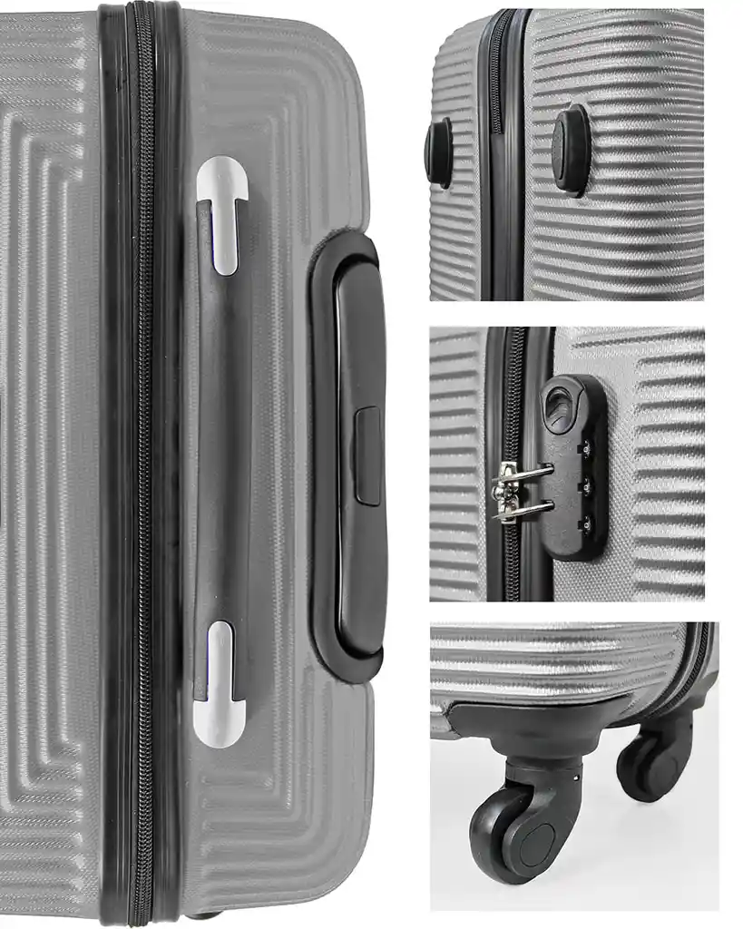 Maleta Para Cabina Davos 20" Gris