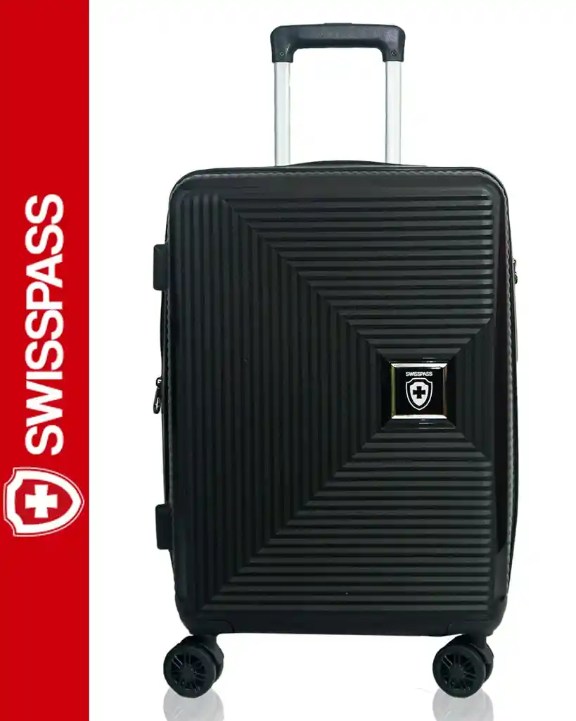 Maleta De Cabina Cristal 20" Negro