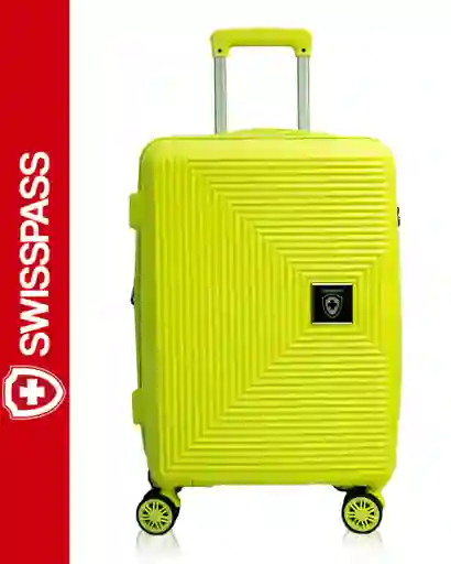 Maleta De Cabina Cristal 20" Verde Limon