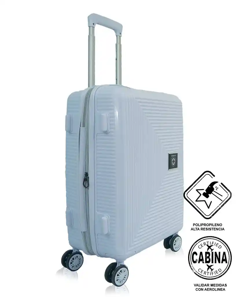 Maleta De Cabina Cristal 20" Hielo