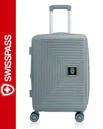 Maleta De Cabina Cristal 20" Gris