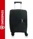 Maleta Pequeña Cristal 18" Negro