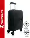 Maleta Pequeña Cristal 18" Negro