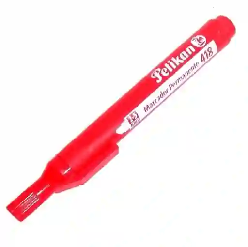 Marcador Pelikan Permanente 418 Rojo