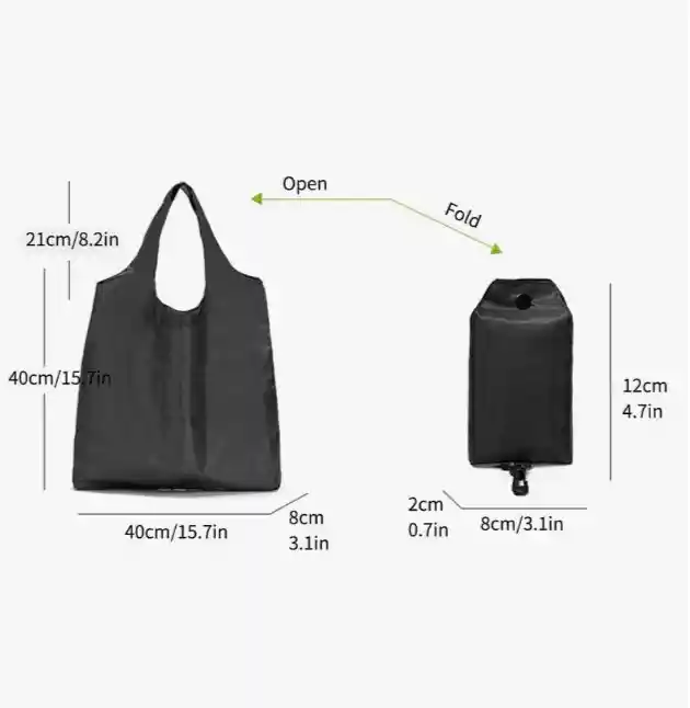 Bolso De Compras Plegable De Poliuretano