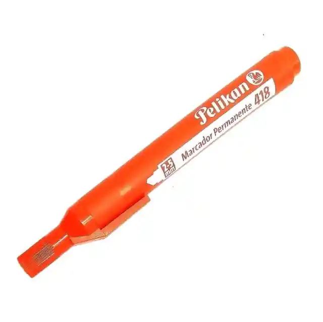 Marcador Pelikan Permanente 418 Naranja