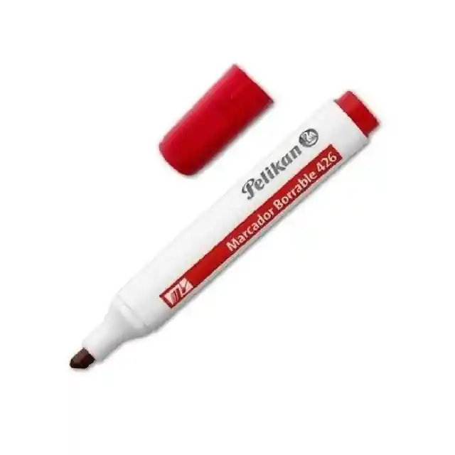 Marcador Pelikan Borrable 426 Rojo