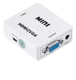 Convertidor Adaptador Hdmi A Rca/av Análogo 1080p