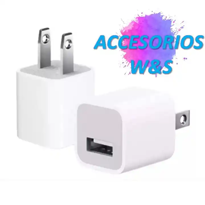 Cubo Adaptador Usb 5w Para Iphone