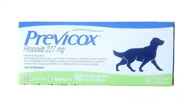 Previcox 227 Mg X 10 Tabletas