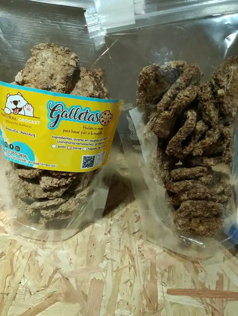 Galletas De Carne O Pollo