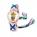 Reloj Virgen Guadalupe Dorado Tejido Artesanal + Estuche